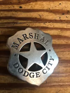 ABZEICHEN: Marshal Dodge City, Lawman, Polizei, Old West - Bild 1 von 1