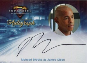 Supergirl Season 1 Autograph Card Mehcad Brooks as James Olsen