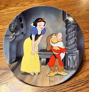 1992 Knowles Disney Biancaneve #7 "Stubborn Grumpy" con pennino COA SPEDIZIONE GRATUITA. - Foto 1 di 3