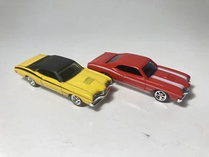 Hot Wheels 70 Mercury Cyclone - loose pair from Larry’s Garage series. Chases - Picture 1 of 4