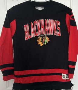 Chicago Blackhawks Men Large Shirt Long Sleeve NHL Old Time Hockey Vintage - Bild 1 von 8