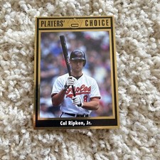 1993 Cartwrights Player Choice #7 Cal Ripken Jr. Gold - Oddball