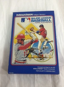 Vintage Major League Baseball Intellivision Sports Game No 2614 1979 E10+ - Picture 1 of 2