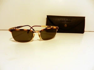 Police MOD 2236 COL 129 Gold Havana Tortoise 90's Sunglasses Italy NOS Rare 3625 - Picture 1 of 12