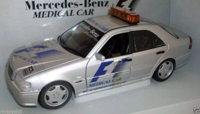 UT MODELS 1/18 - 26106 MERCEDES BENZ C CLASS AMG MEDICAL CAR F1 1997 - Image 1 of 3