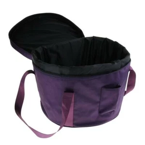 14inch Portable Handmade Cotton Singing Bowl Yoga Case Storage with Handle - Picture 1 of 7