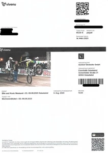 Tikets Bike and Music Weekend Geiselwind 3 Tage - Bild 1 von 1