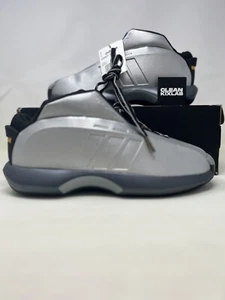 Adidas Crazy 1 'Plata Metálica' Kobe Bryant Zapatos de Baloncesto Talla 9 Envío Rápido - Imagen 1 de 6