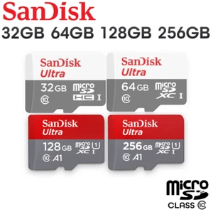 SanDisk Ultra Micro SD Memory Card Class 10 SDHC SDXC 16GB 32GB 64GB 128GB 256GB - Picture 1 of 49