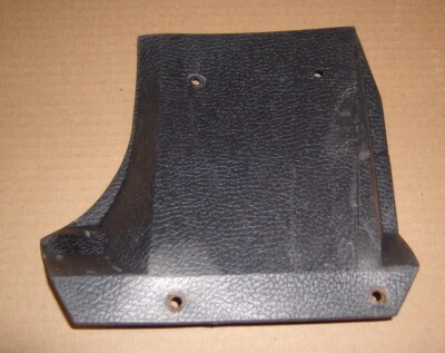 AMC American Motors 1968-70 Javelin interior trasero panel de moldura de plástico negro derecho Foto 1 de 4