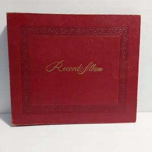 Vintage Decca Records Album Embossed Tooled Gold Toned Lettering USA 6 Inches - Picture 1 of 18