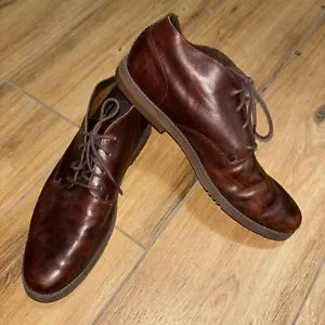 Scarpe da uomo Timberland Ortholite marroni in pelle Oxford A22GK A3719 taglia 11 - Foto 1 di 9