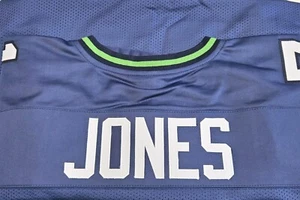WALTER JONES SIGNED AUTOGRAPHED SEATTLE SEAHAWKS CUSTOM JERSEY  - Picture 1 of 2