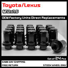 [24] 1.85' Xtra Tall Black Toyota 4Runner Tacoma TRD OEM Factory 12X1.5 Lug Nut
