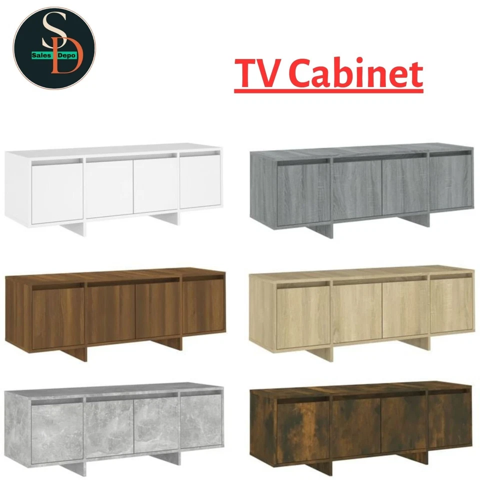 Gabinete de TV Soporte de TV Unidad de TV multimedia Centro de entretenimiento Madera de ingeniería vidaXL Foto 1 de 1