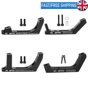 Road Bike Brake Adapter Flat Mount To Post Mount Brake Caliper Adapter FM To PM - Picture 1 of 16