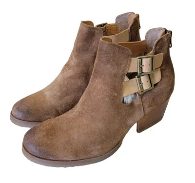 KORKS $130 Marrón GABRIELA Botín Correa Abierta 7.5 M KORK EASY Botines  Foto 1 de 4