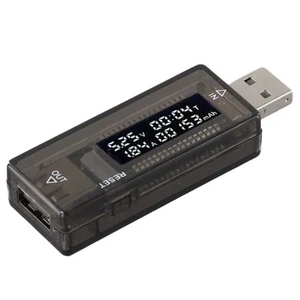 LCD USB Rilevatore, Voltimetro Amperometro Voltaggio Potenza, Capacit�� Tester, - Afbeelding 1 van 14