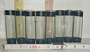 Hinged Adjustable/Foldable Bud/ Flower VASE- 8 Small Glass Tubes - Picture 1 of 7