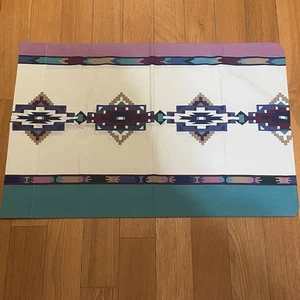 Cannon Aztec Vintage Pillowcase Cotton/poly Southwest 80s 90s Standard Size - Picture 1 of 7
