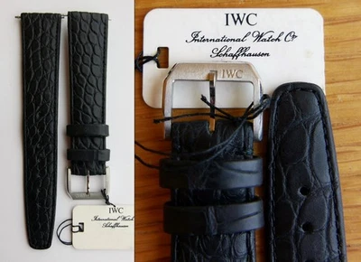 IWC 19mm Ingenieur & Portugiese Strap Band with Stainless Steel Buckle. N.O.S. - Image 1 of 3