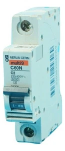 Merlin Gerin 24306 C60N C2 A 1-pole circuit breaker New - Picture 1 of 1