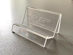 PSP stand originale in plexiglass trasparente – supporto da esposizione per Play - Foto 1 di 3