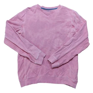 Vineyard Vines Sweatshirt Youth XL Pink Sweatshirt Crewneck Tie Dye Acid Wash - Picture 1 of 20