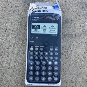 Casio ClassWiz FX-991CW Scientific Calculator, Black Tested With Cover - Picture 1 of 7