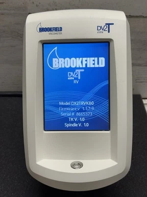 Viscosímetro/reómetro Brookfield RVDV2T pantalla táctil extra DX2TRVKB0 bonito Foto 1 de 4
