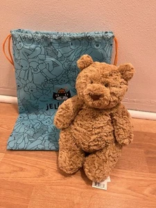 Jellycat Medium Bartholomew Bear NWT With Dust Bag - Picture 1 of 4