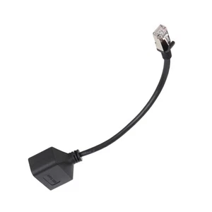 Rj45 Ethernet Adapter Cable Extension 1 To 2 Port Excellent Connection Tra SPC - Photo 1/12