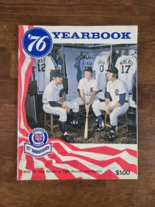 VINTAGE 1976 MLB DETROIT TIGERS YEARBOOK BICENTENNIAL & 75TH ANNIVERSARY - Bild 1 von 21