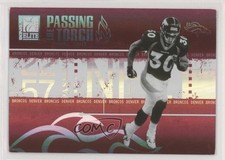 2005 Donruss Elite Passing the Torch Red /1000 Terrell Davis #PT-9 HOF