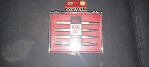 NOS Oxwall USA 4-teiliges Nagelset Locher-Set im Koffer Nr. 4241 - Bild 1 von 5