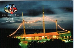 The Pirates Nest Restaurant, Bucuti Beach Resort, Aruba Postcard - Picture 1 of 2