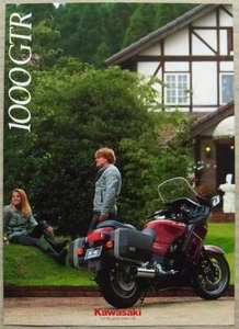 KAWASAKI 1000GTR MOTORCYCLE Sales Brochure c1994 #99948-1197 ALL-E III-XI - Picture 1 of 2