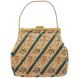 Antiguo bolso textil persa Safavid CA SIGLO XVIII - Imagen 1 de 7