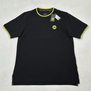 Team Lotus F1 Motorsport Racing Black Driver Short Sleeve Tee Shirt Men’s Size S - Picture 1 of 13