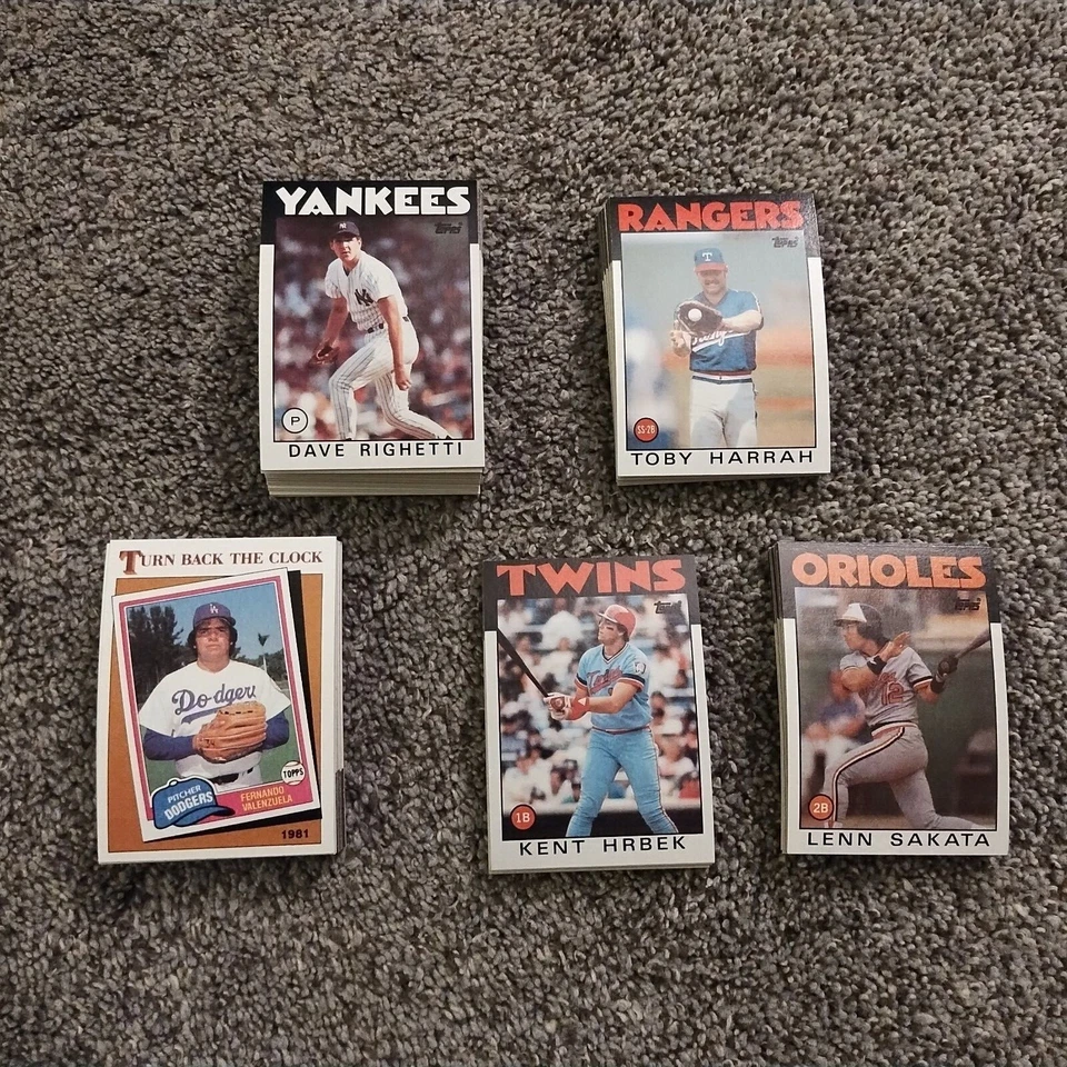 1986 Topps #401-600 - 40% off with 4+ cards - You Pick Complete Your Set! - Image 1 of 1