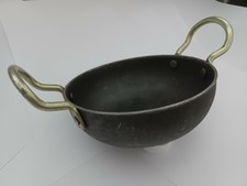 Impressive Cast Iron Balti Dish Balti Dish Karahi Kadai Kadhai Wok Brand new