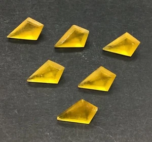 Yellow Quartz Kite Shape Cut AAA Natural Loose Gemstone For Assorted Jewelry - Picture 1 of 22
