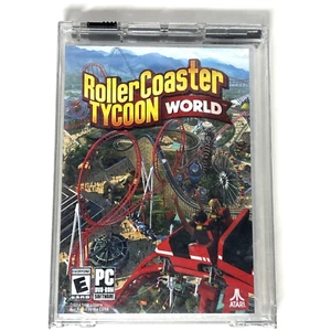 Roller Coaster Tycoon World (PC) DVD-Rom Windows Juego de Computadora Atari ESRD - Imagen 1 de 7