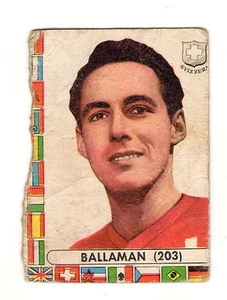 FIGURINA CALCIATORI LAMPO CILE 62 SVIZZERA BALLAMAN (NR 203) DA RECUPERO - Picture 1 of 1