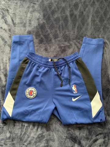 NIKE X NBA LOS ANGELES CLIPPERS THERMA [AV0844 495] TEAR AWAY WARM UP PANTS Sz L Cover