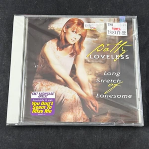 1997 PATTY LOVELESS LONG STRETCH OF LONESOME NEW SEALED CD HYPE - TOWER RECORDS - Picture 1 of 2