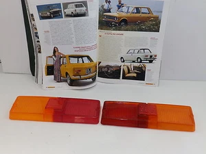 FIAT 128 SPECIAL DEL 74 - TRASPARENTI FANALI POSTERIORI DX E SX ORIGINALI ARIC - Picture 1 of 1