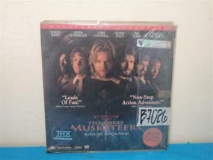 Walt Disney pictures THE THREE MUSKETEERS Widescreen LaserDisc - Picture 1 of 1