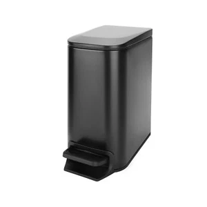 Cesun Pattumiera Bagno Piccola con Coperchio Soft Close, Pedale Passo, 6 Litri / 1,6... - Foto 1 di 8