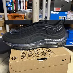 Size 6- Nike Air Max Terrascape 97 Triple Black - Picture 1 of 7